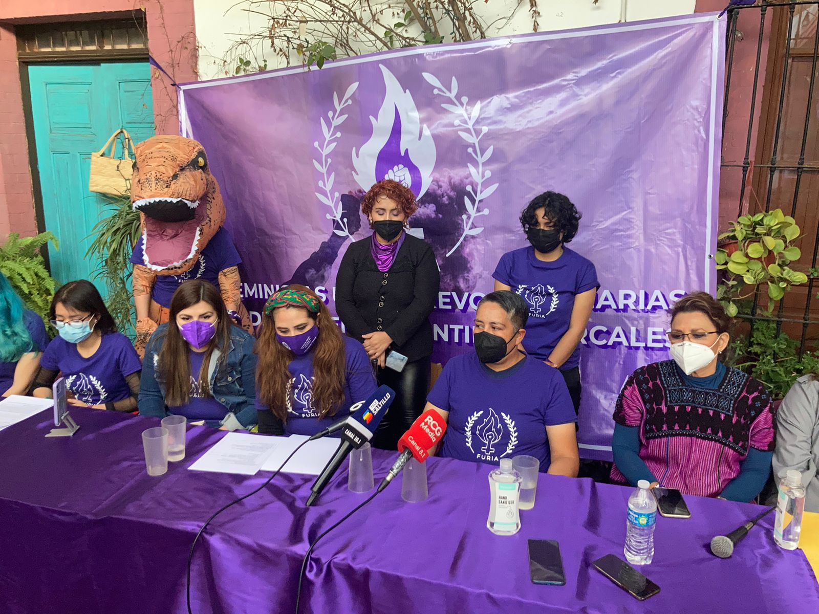 Anuncian colectivas calendario de actividades por el día de la mujer