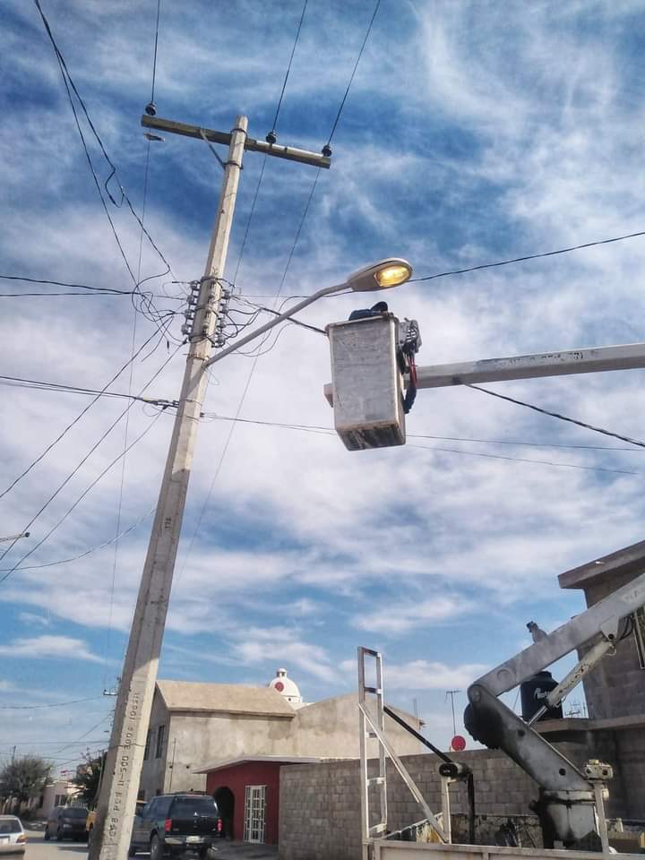 Atiende Torreón rezago del 15% en alumbrado