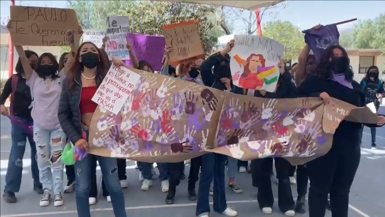 Continúan manifestaciones contra violencia de género