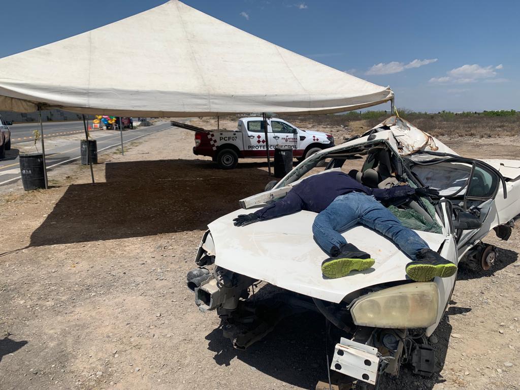 Buscan concientizar a automovilistas en Frontera