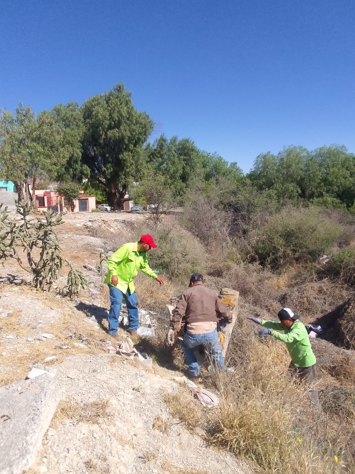 Incrementa Gobierno de Saltillo acciones de limpieza en arroyos