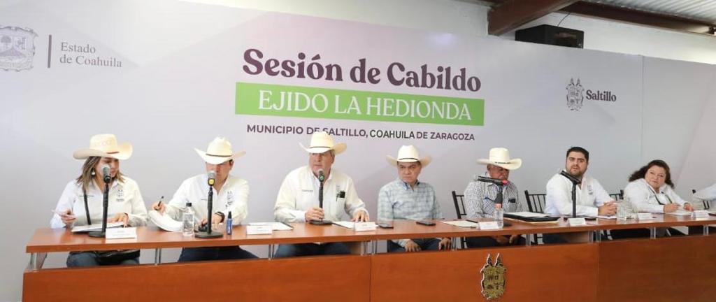 Hacen historia; inicia el programa Cabildo Itinerante en el ejido La Hedionda Grande