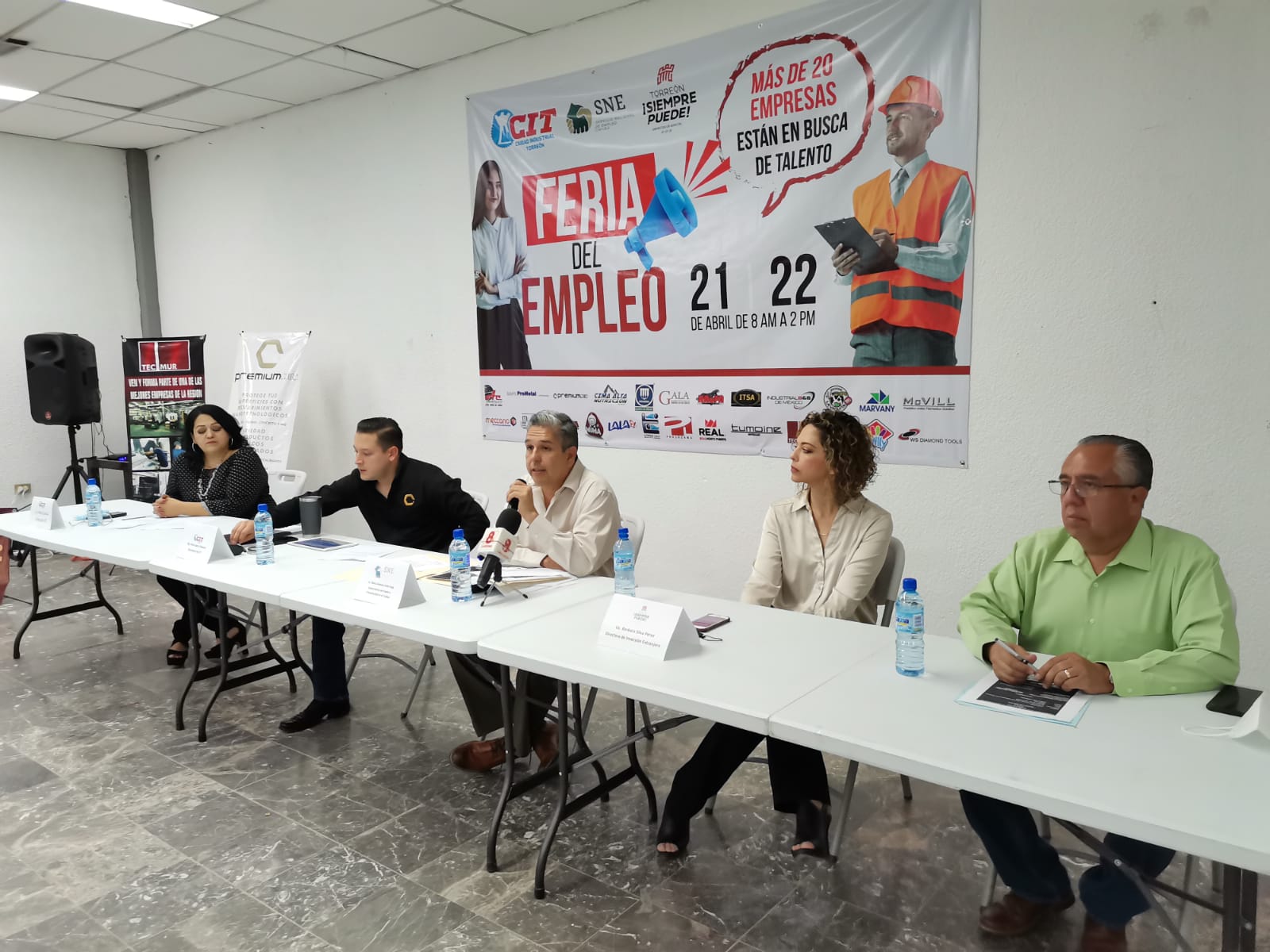 Sector industrial y autoridades anuncian Feria del Empleo en Torreón