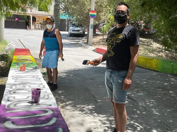 Intervienen calles para sensibilizar a la población en temas de diversidad sexual