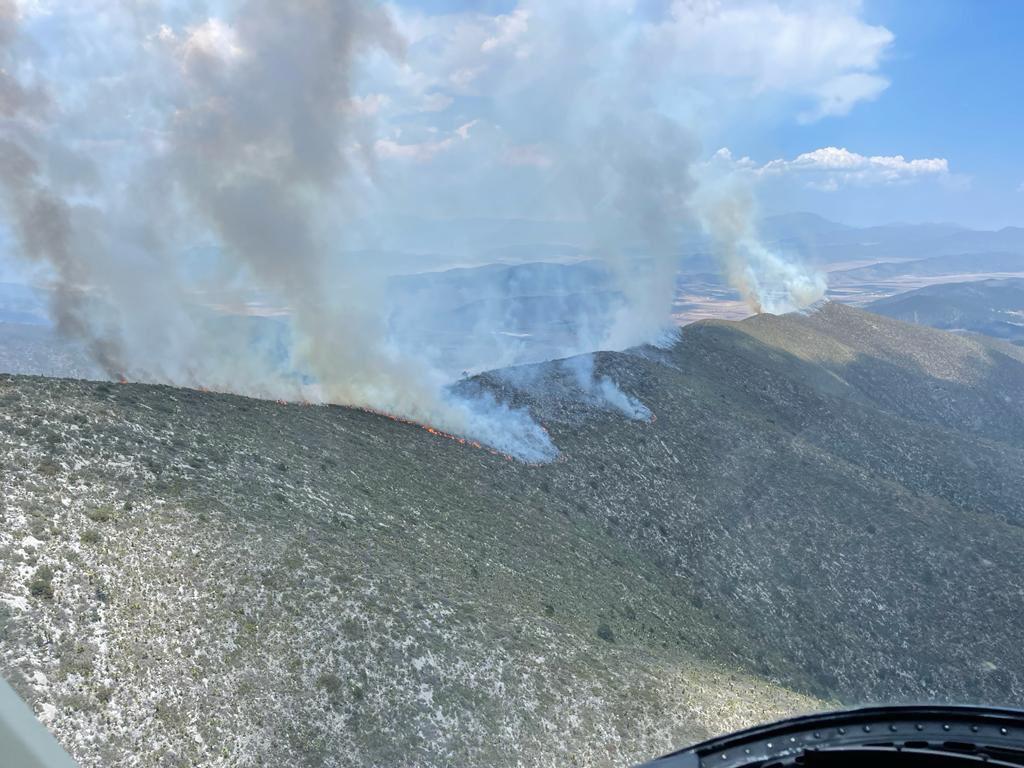 Combaten dos nuevos incendios; hay 50 hectáreas afectadas
