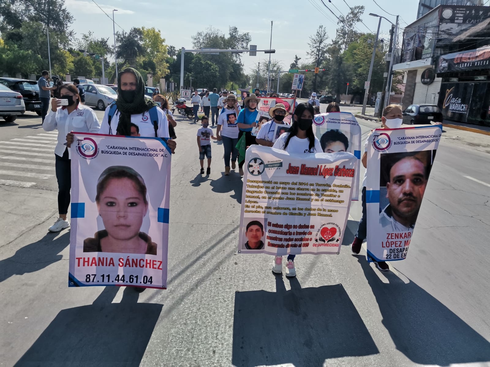 Marchan en Torreón madres de desaparecidos