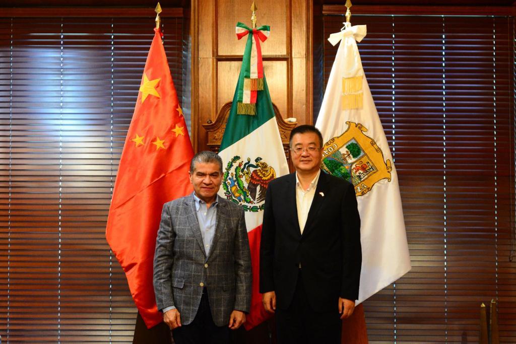 Recibe MARS a embajador de China en México