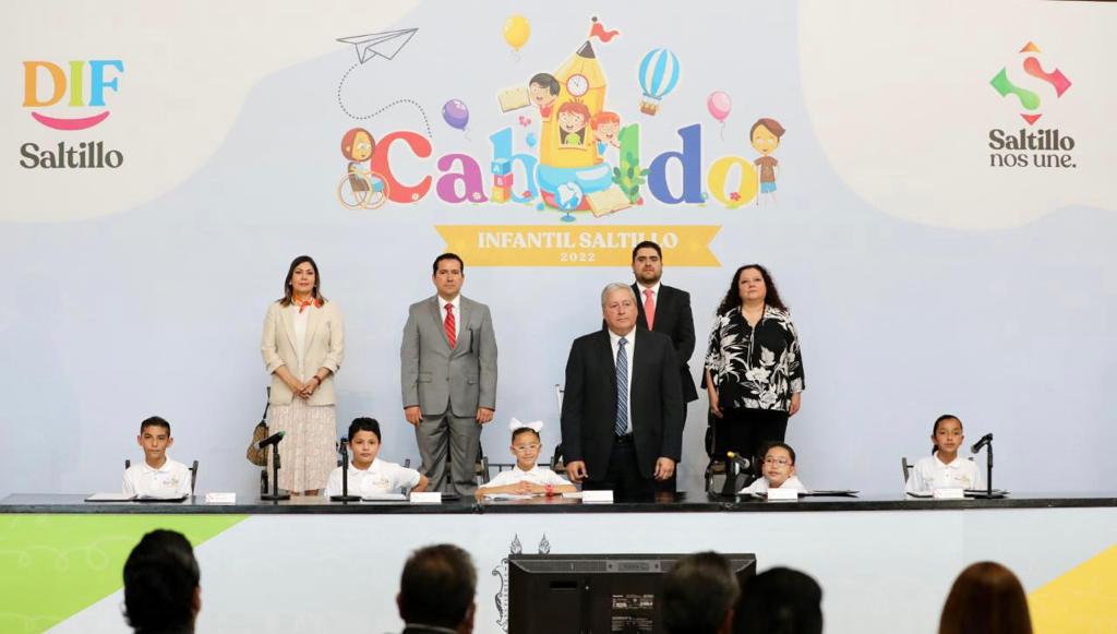 Presenta Cabildo Infantil propuestas para Saltillo