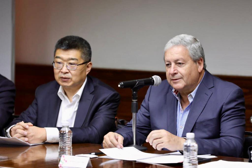 Fortalece Chema vínculo con Cámara de Representación Empresarial China