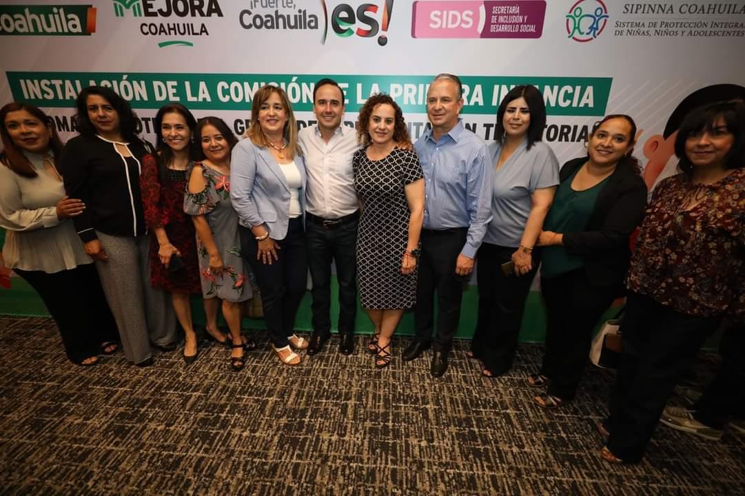 Juntos sociedad y gobierno por la primera infancia de Coahuila
