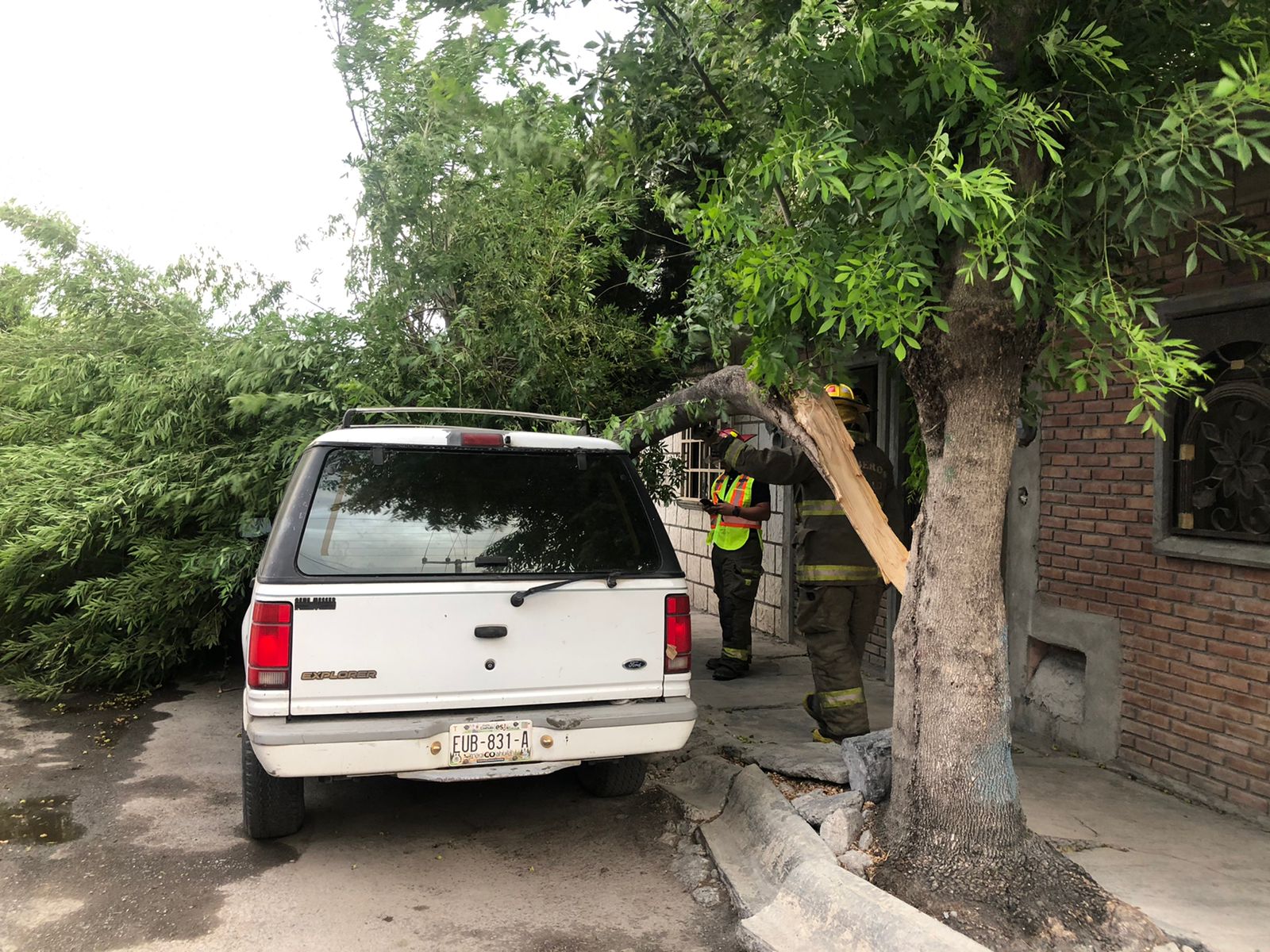 La Unidad de Protección Civil municipal, atendió los Sifuentes reportes a raíz de las lluvias