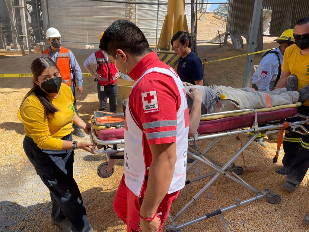 Colapsan tres silos de maíz en la empresa Alimentos Balanceados Simón Bolivar