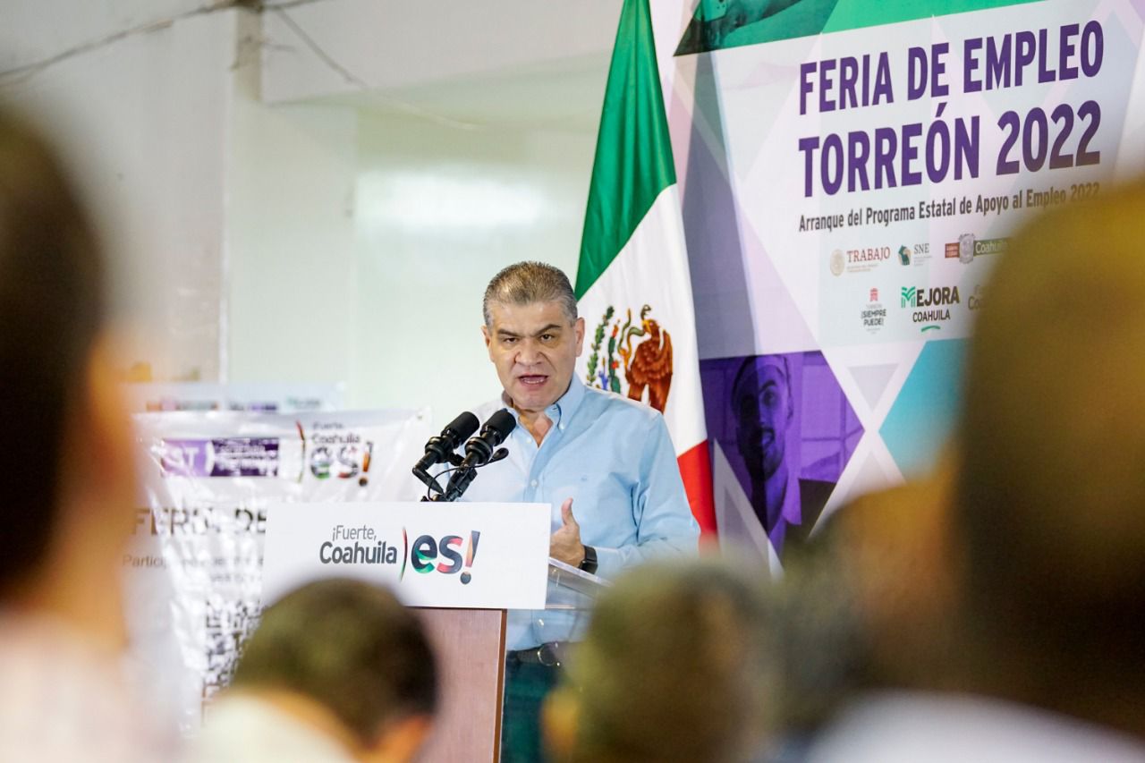 EN COAHUILA HAY UN ENTORNO LABORAL ADECUADO: MARS