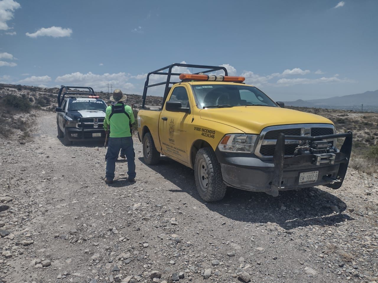 ‘Arde’ de nuevo la Sierra de Zapalinamé