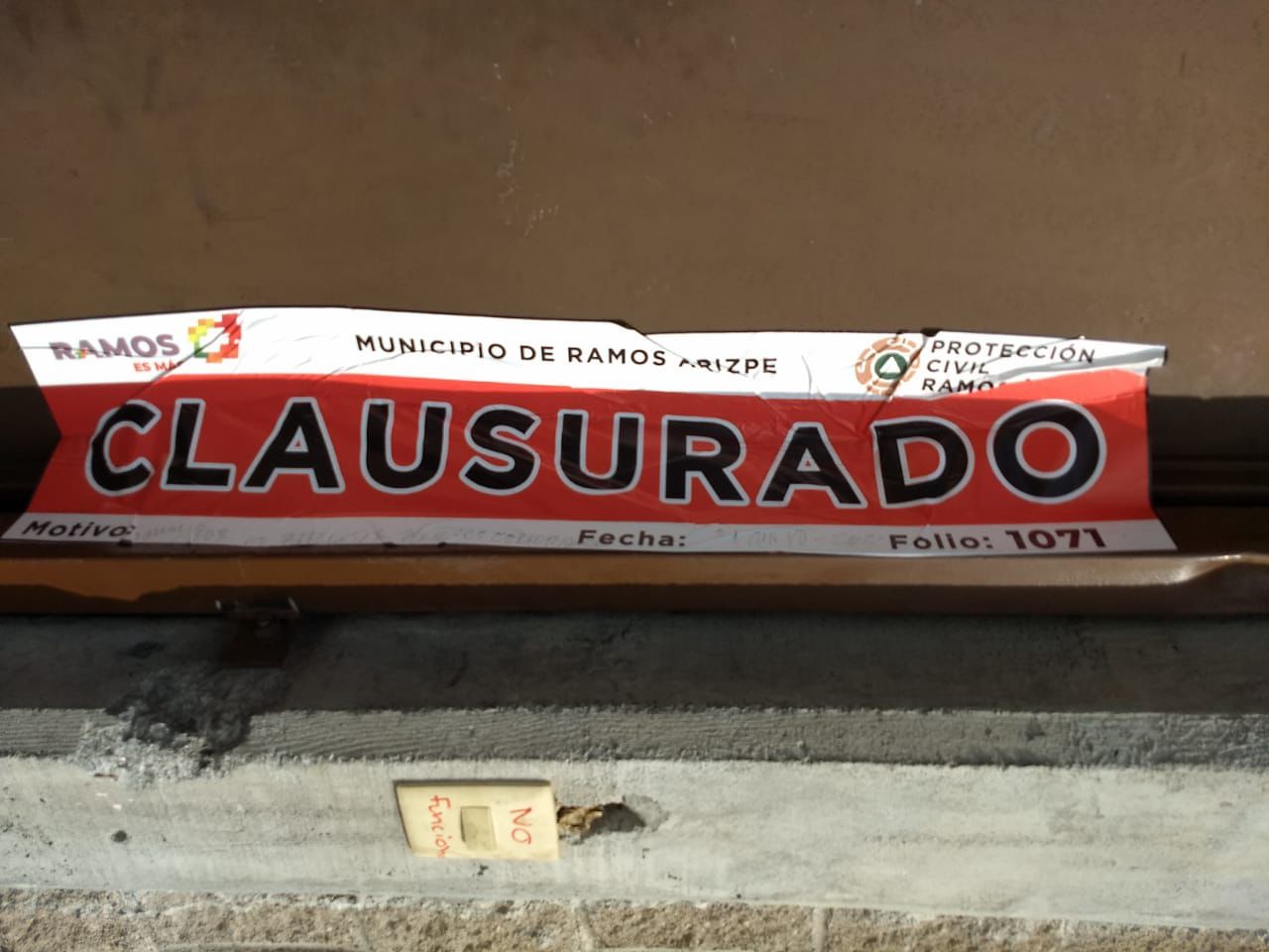 Clausuran empresa de Ramos Arizpe por derrame de químicos