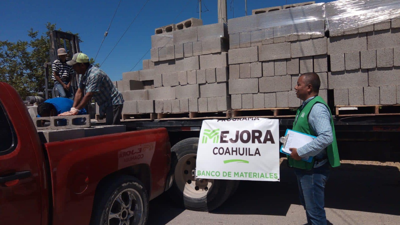 Amplía SIDS de Acuña programa de Banco de Materiales