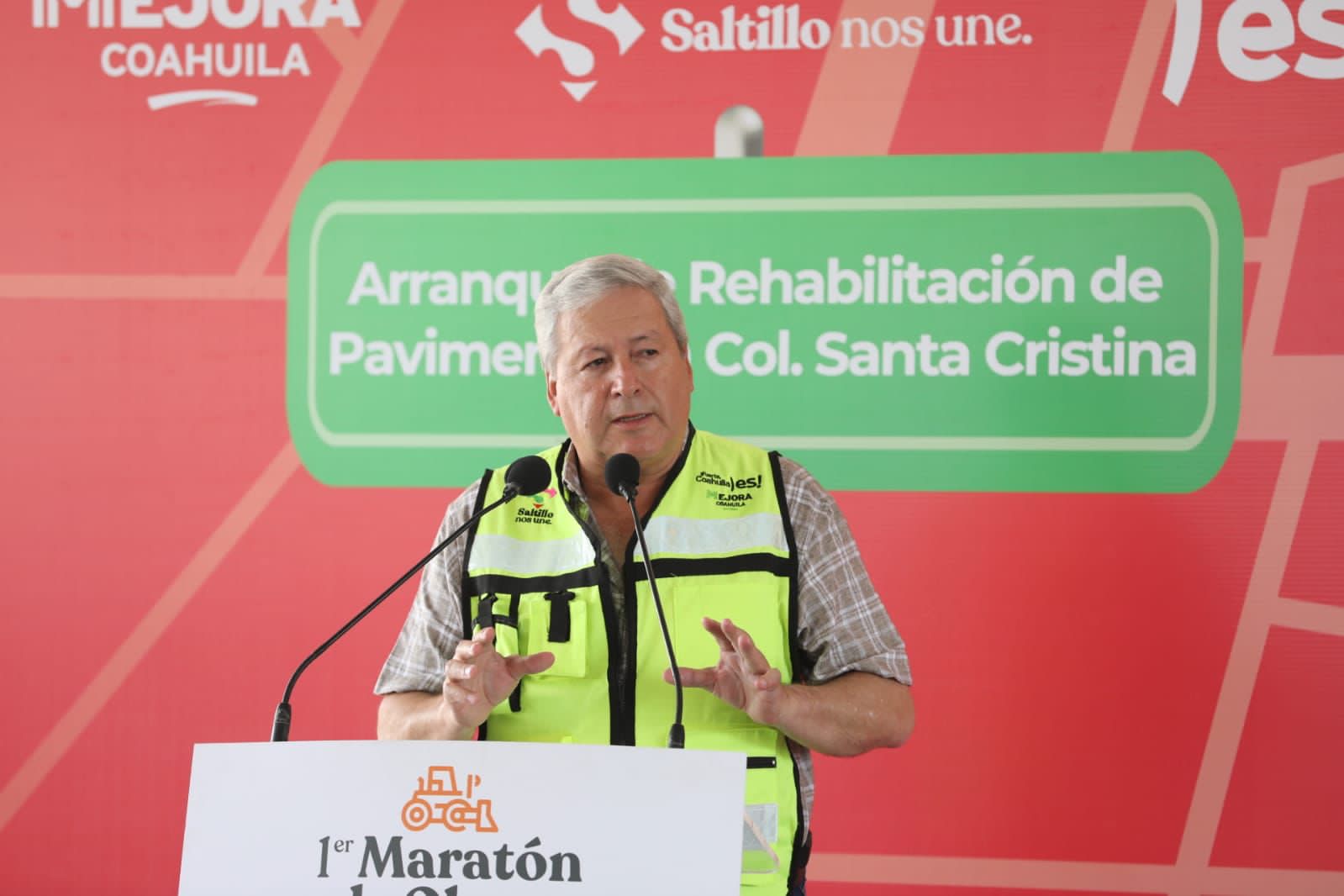 Residentes de Santa Cristina agradecen a Miguel Riquelme y a Chema Fraustro obra en su sector