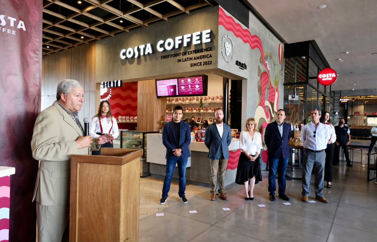 Saltillo, atractivo para inversiones; abre sucursal Costa Coffee