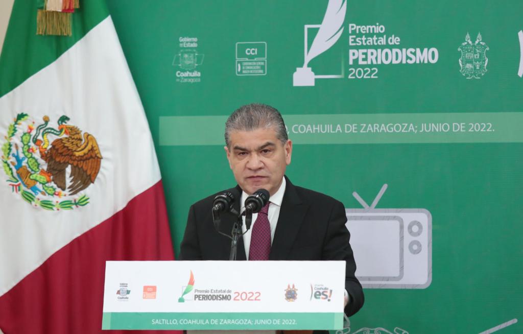 Refrenda MARS su reconocimiento a los profesionales de la comunicación en Coahuila
