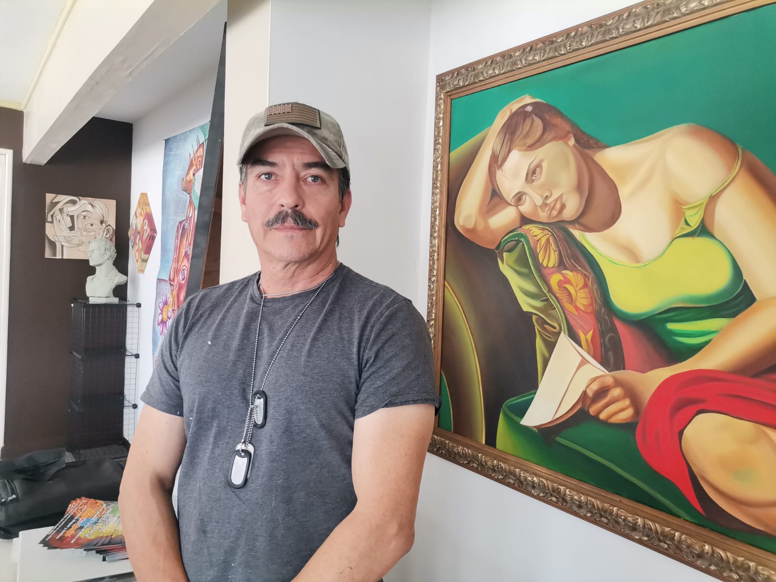 Buscan acercar cultura a jóvenes a través de galería de arte en Sabinas