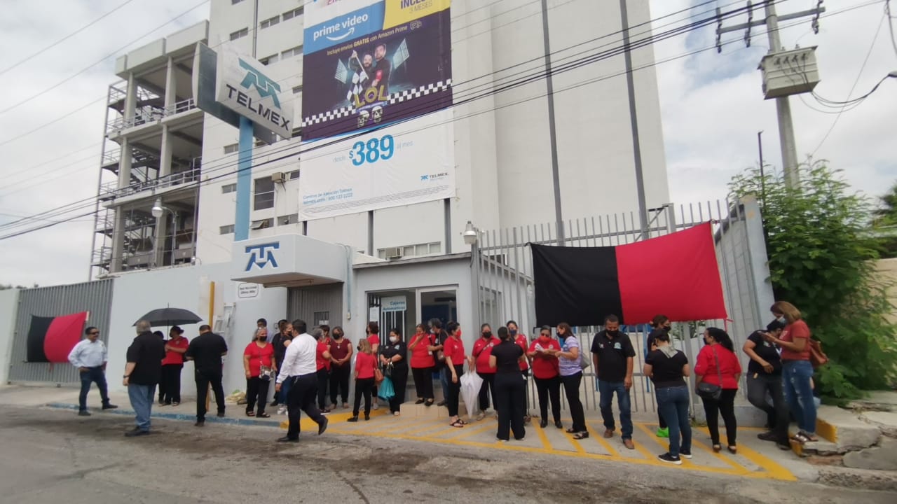 Se suman en Coahuila a huelga nacional en Telmex