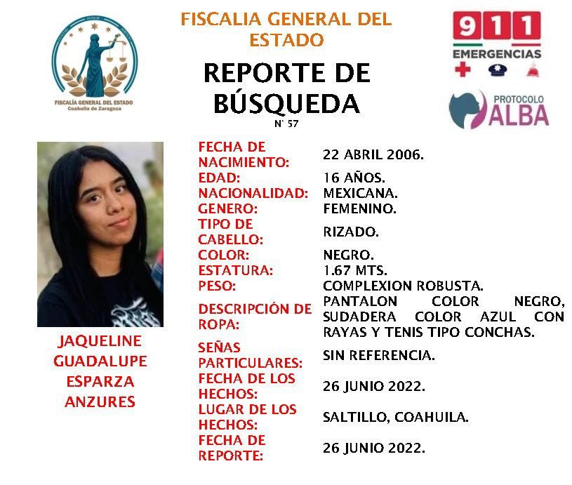 Continúa búsqueda de dos menores en la región Sureste