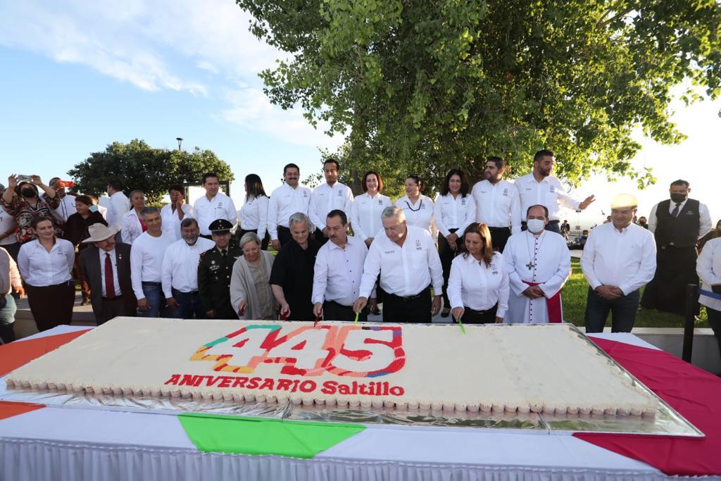 Celebra Saltillo su 445 Aniversario