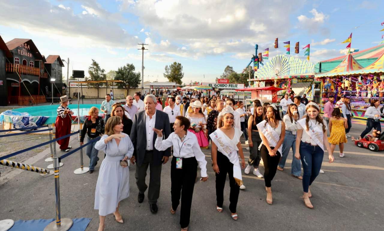 Inaugura Alcalde Feria Saltillo 2022