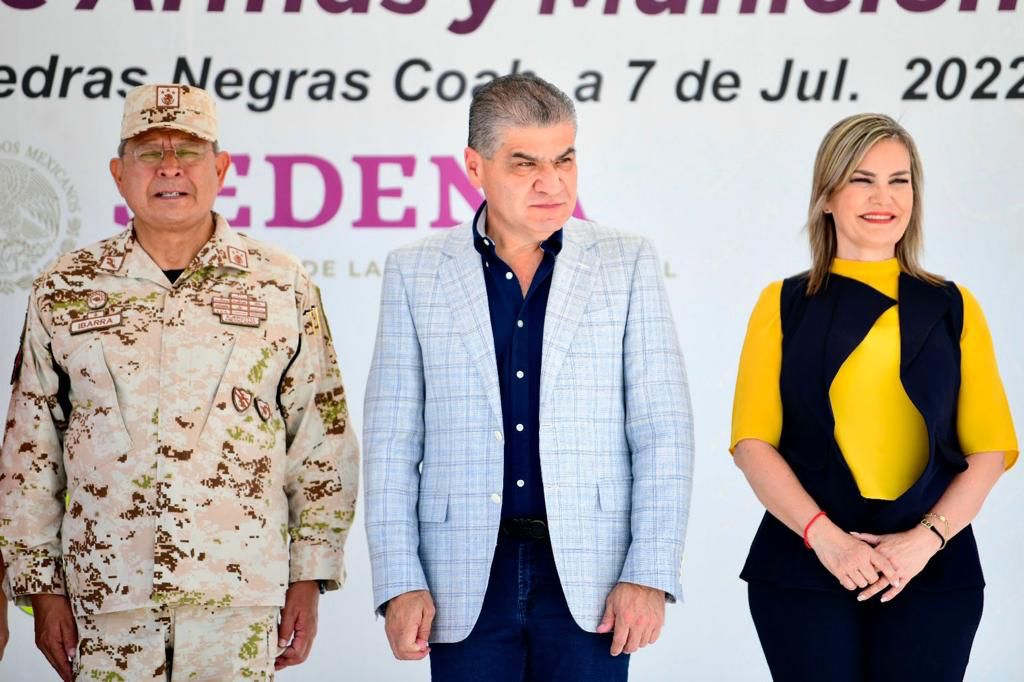 CON RECURSOS PROPIOS, COAHUILA LE HA INVERTIDO AL FORTALECIMIENTO DE LA  INFRAESTRUCTURA MILITAR  Y DE SEGURIDAD: MARS.