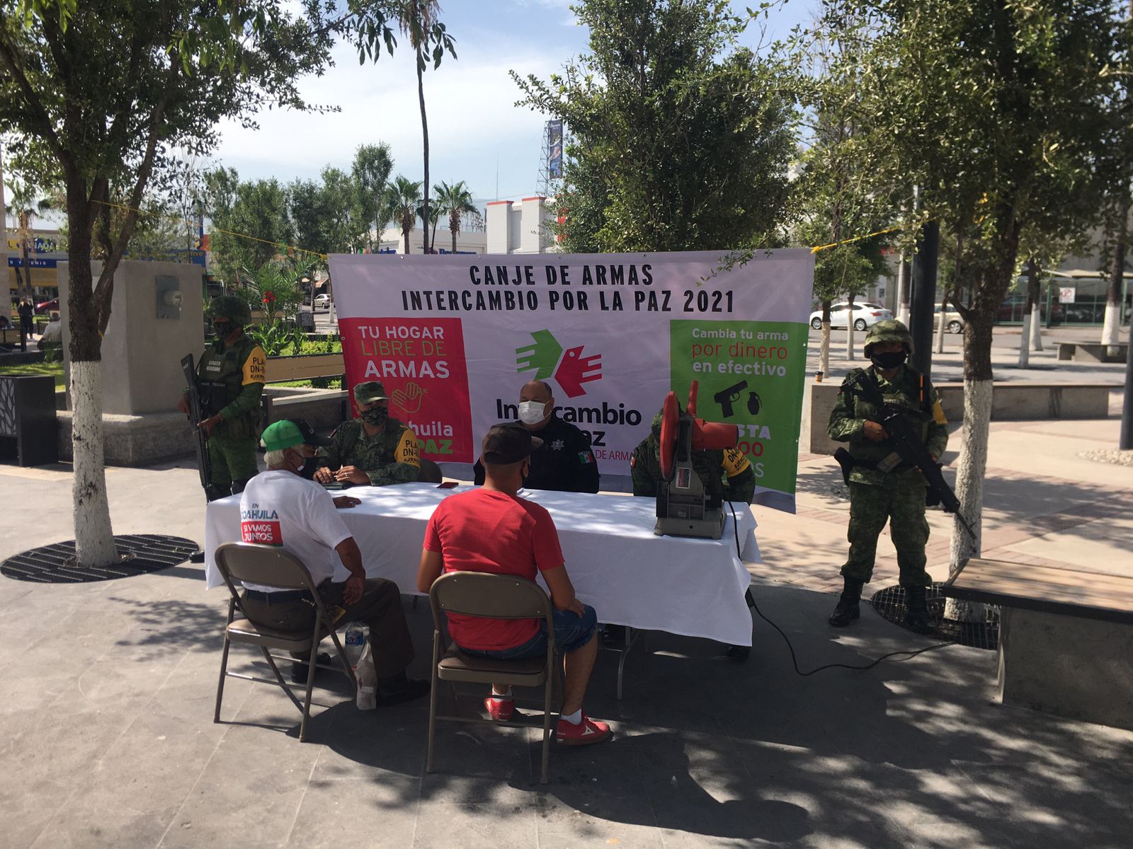 Realizarán campaña de canje de armas