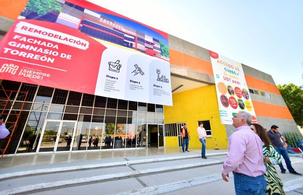 Anuncian más acciones de rehabilitación en la Unidad Deportiva de Torreón