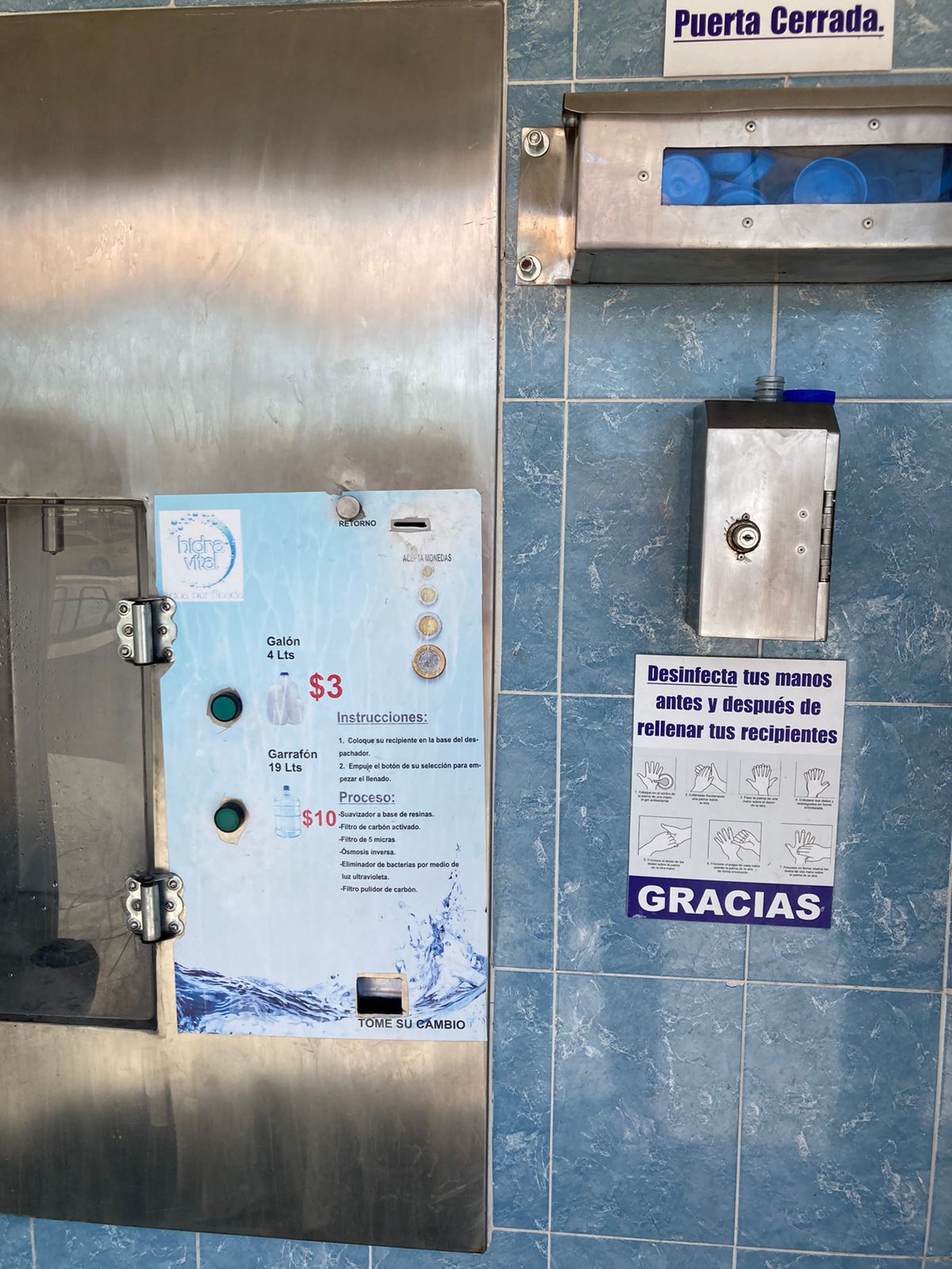 Intensifica Regulación Sanitaria verificación a negocios expendedores de agua purificada