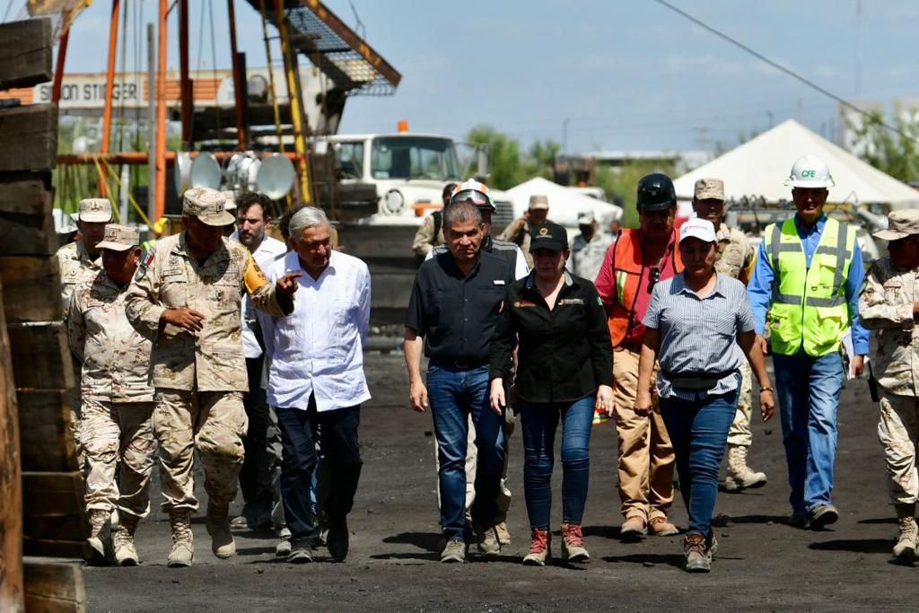 Supervisan rescate AMLO y Riquelme