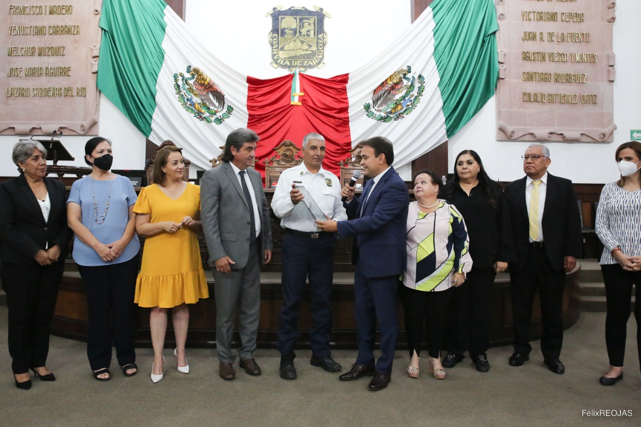 Reconoce Congreso labor de Bomberos de Coahuila