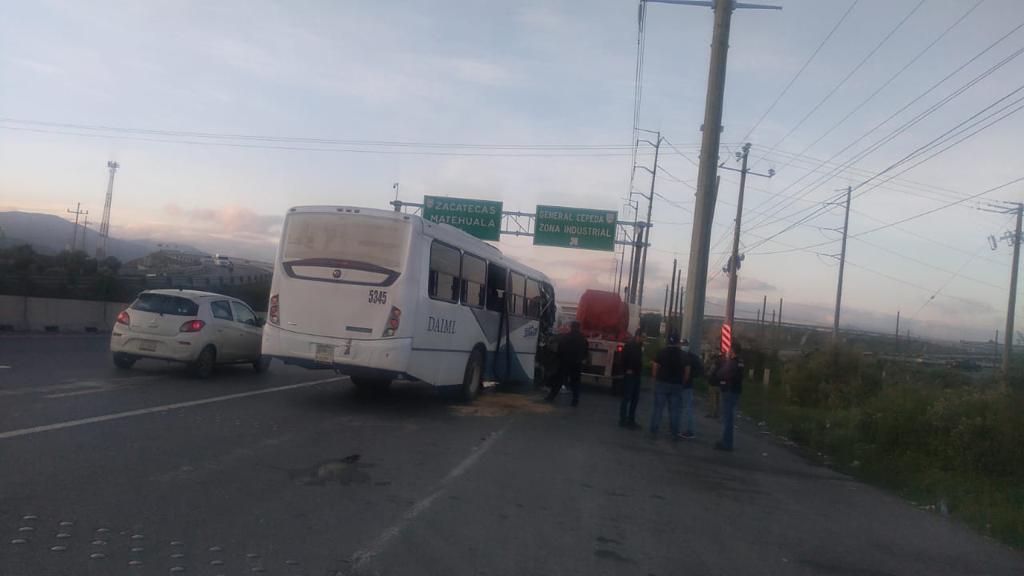 Otro accidente en la carretera a Zacatecas