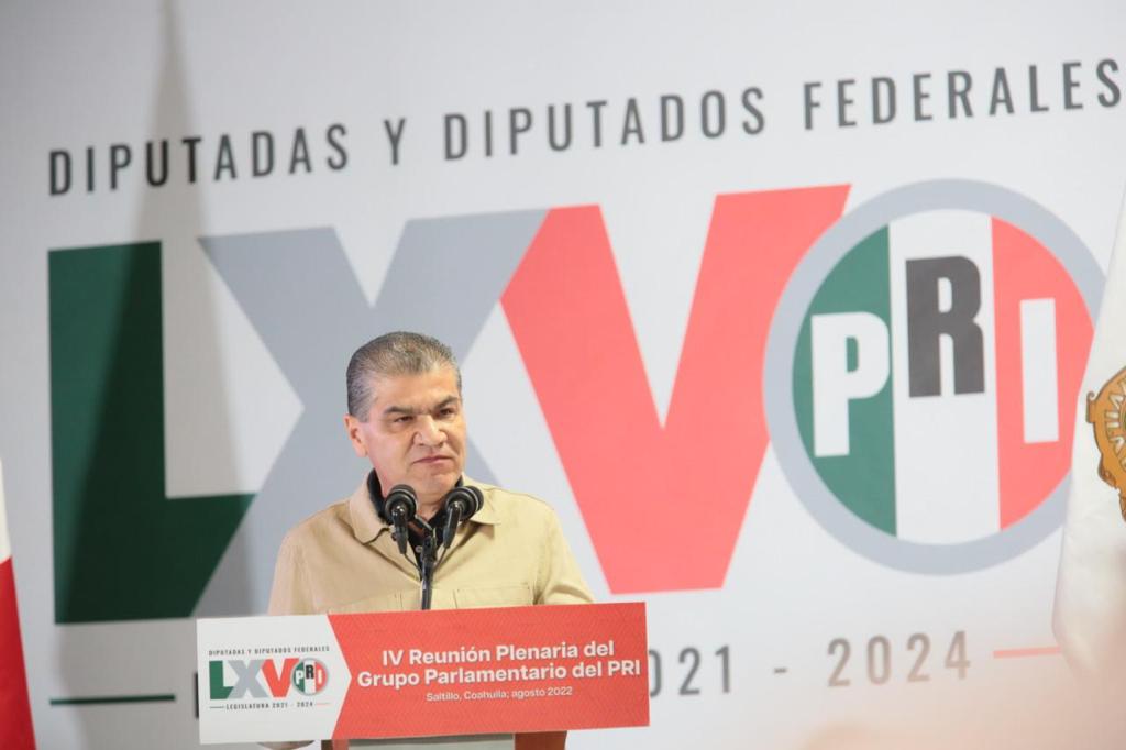 Refrenda Coahuila su compromiso con el PRI y mantener las condiciones de paz y tranquilidad