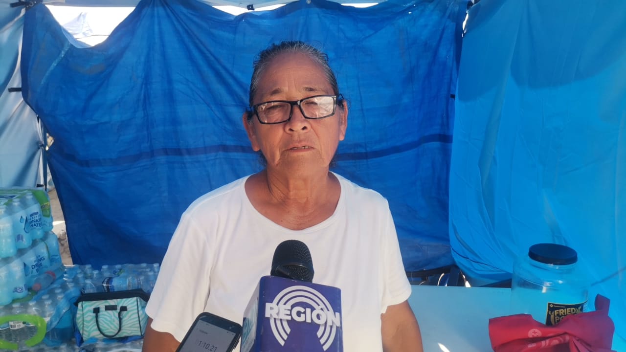 Se retiran familiares de mineros de campamento