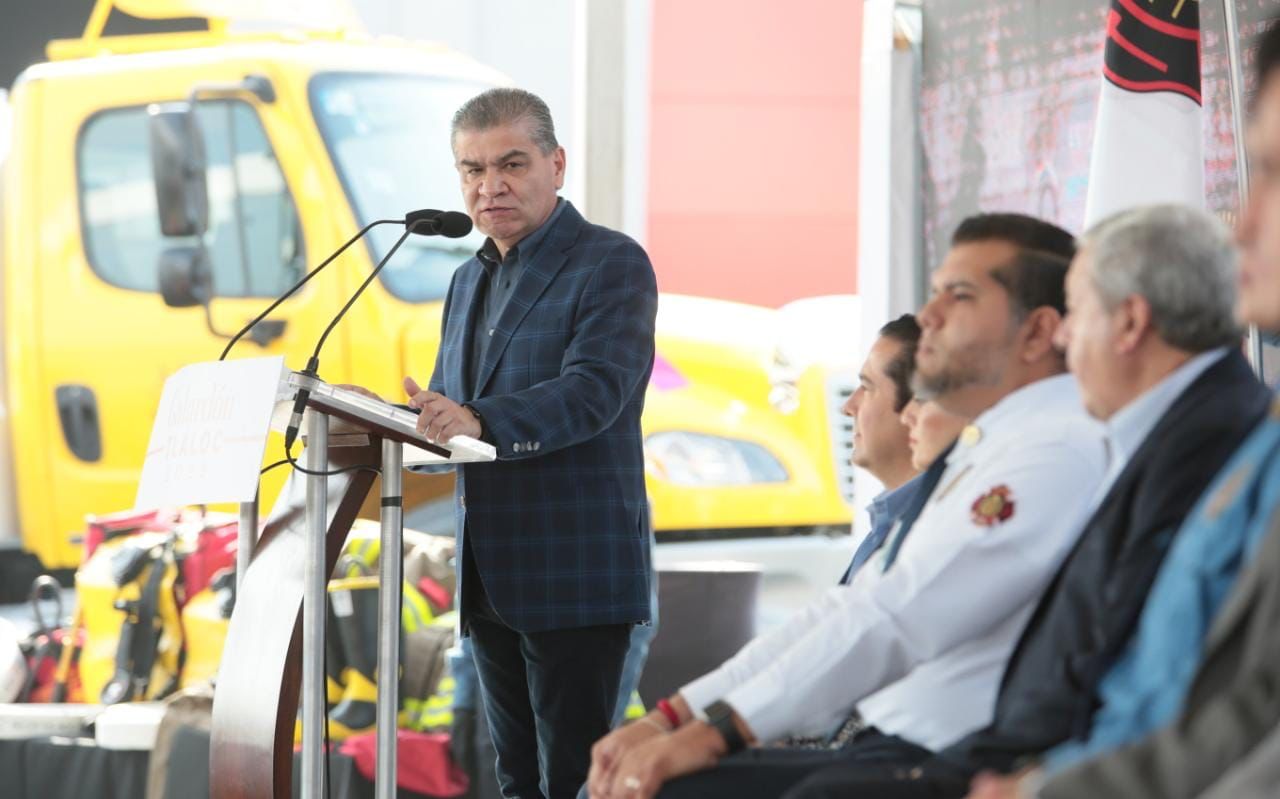 Pueblo y gobierno de Coahuila reconocen labor de bomberos: MARS