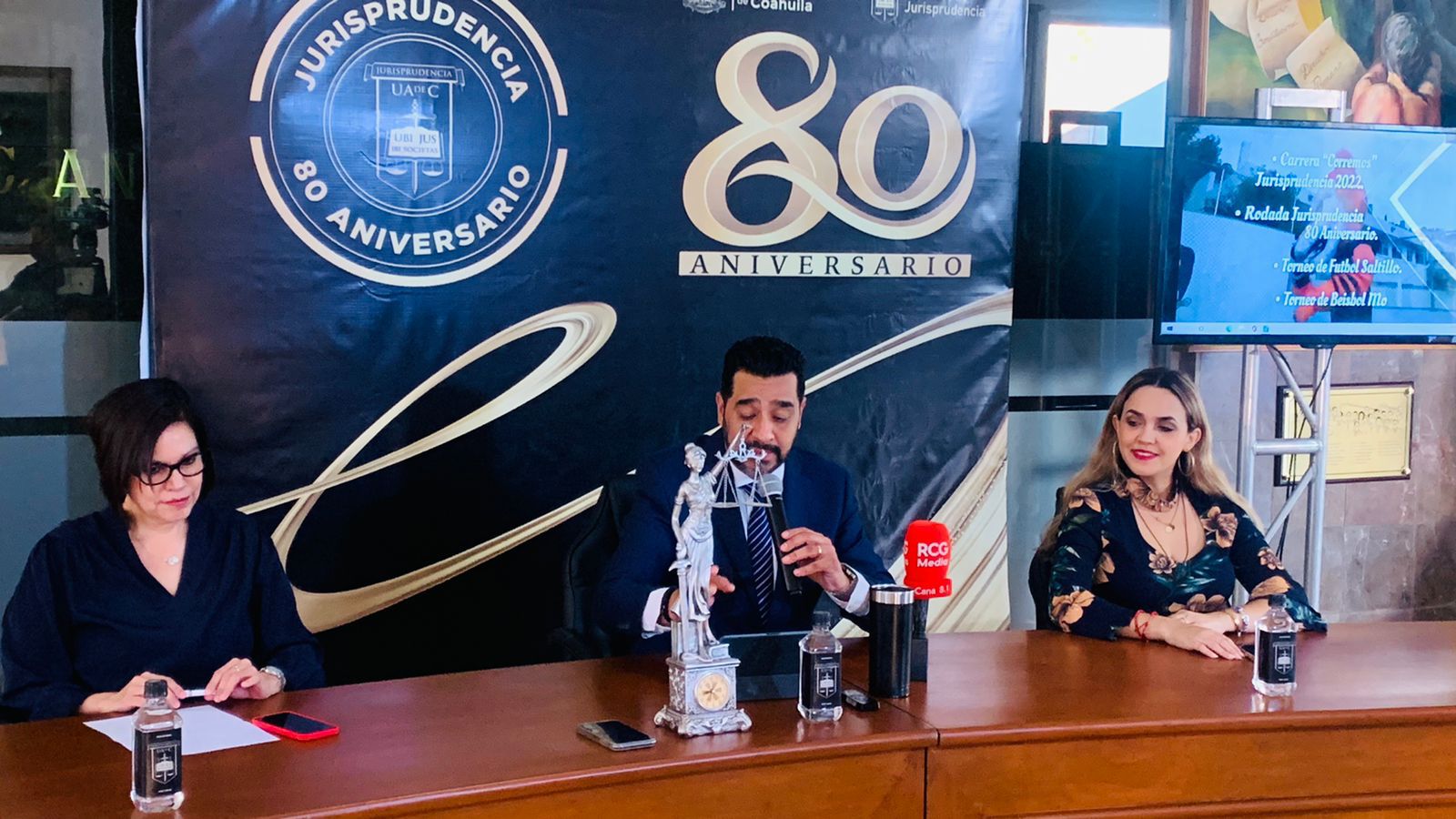 Presentan actividades por el 80 aniversario de la Facultad de Jurisprudencia de la UAdeC