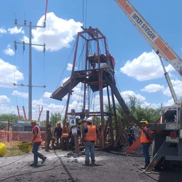 Inician labores de reconocimiento para rescate pozo El Pinabete