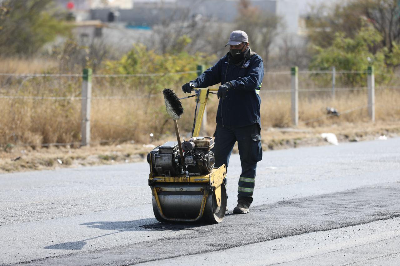 El programa de bacheo es permanente en Saltillo