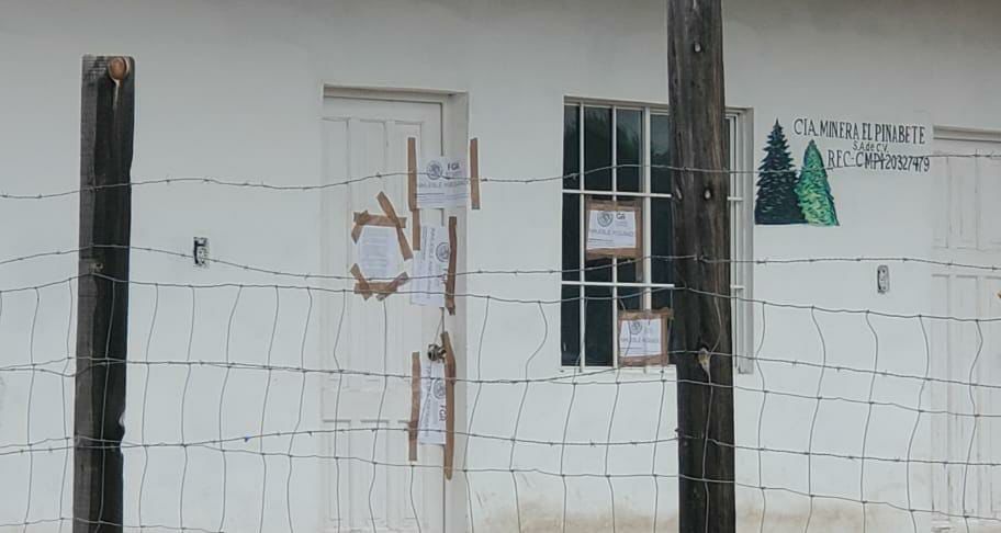 Asegura FGR oficinas administrativas de El Pinabete bajo un total hermetismo
