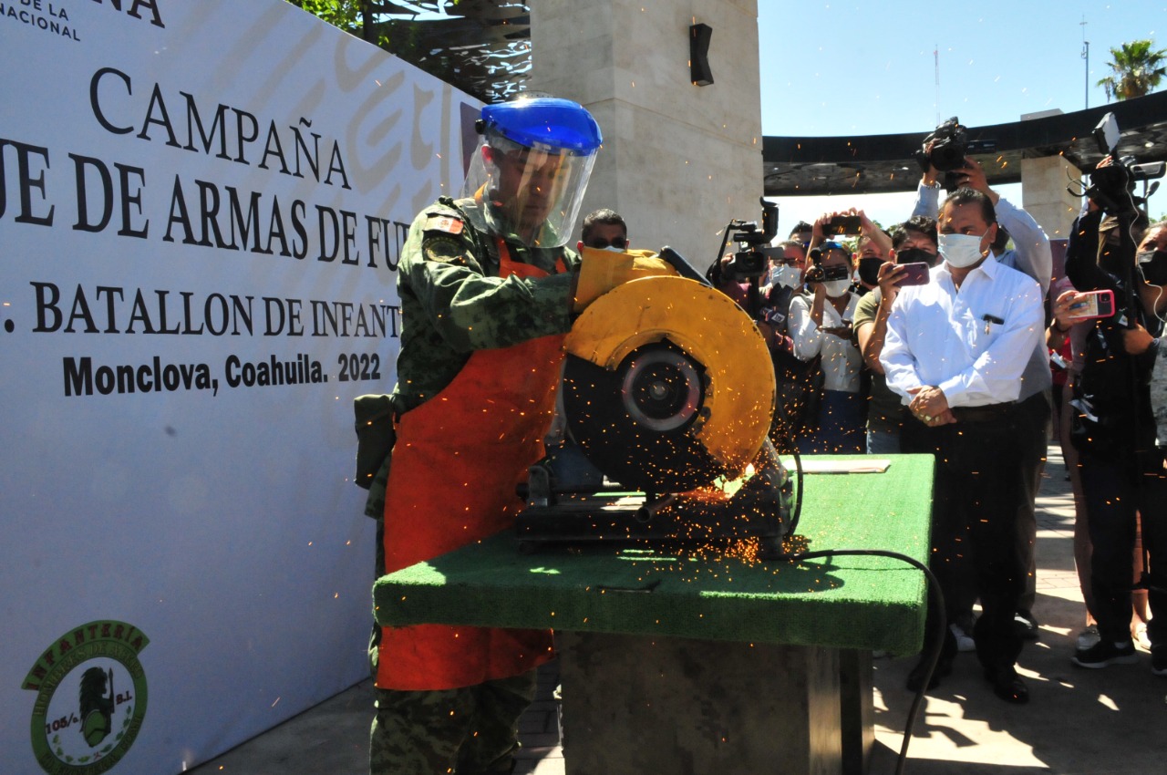 Inició campaña de canje de armas en la región Centro
