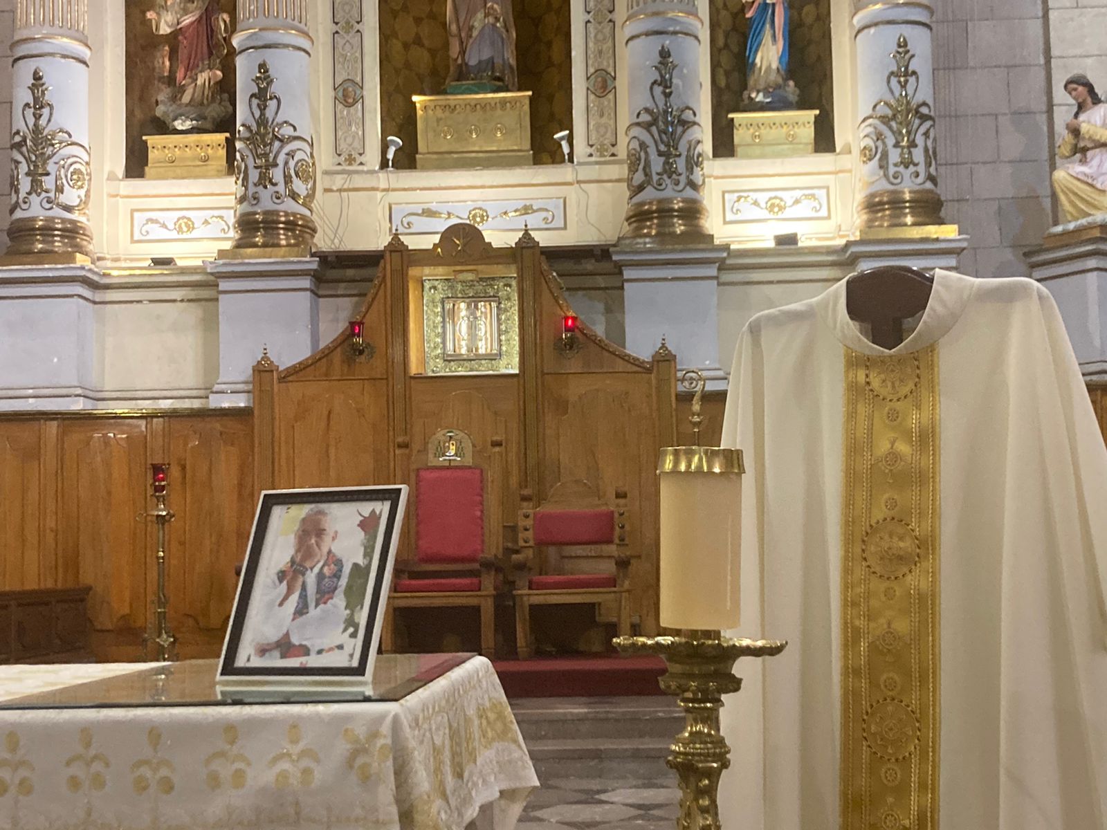 Honran memoria del padre “Gofo” con celebración eucarística a un año de su muerte