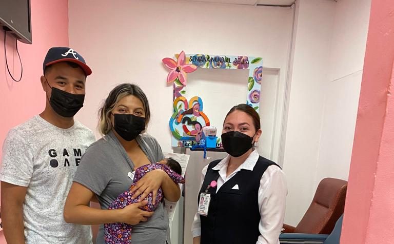 Buscan promover la lactancia materna en el Hospital General Salvador Chavarría