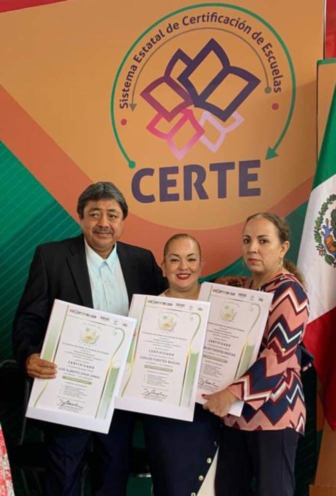 Escuelas de Acuña recibieron certificación CERTE