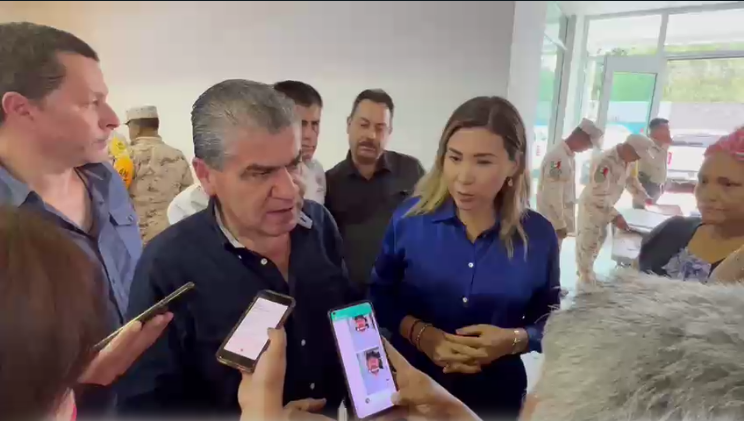 Acude gobernador Riquelme en apoyo de Múzquiz