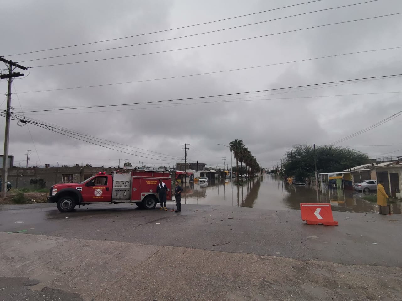 Precipitaciones no dan tregua en Torreón