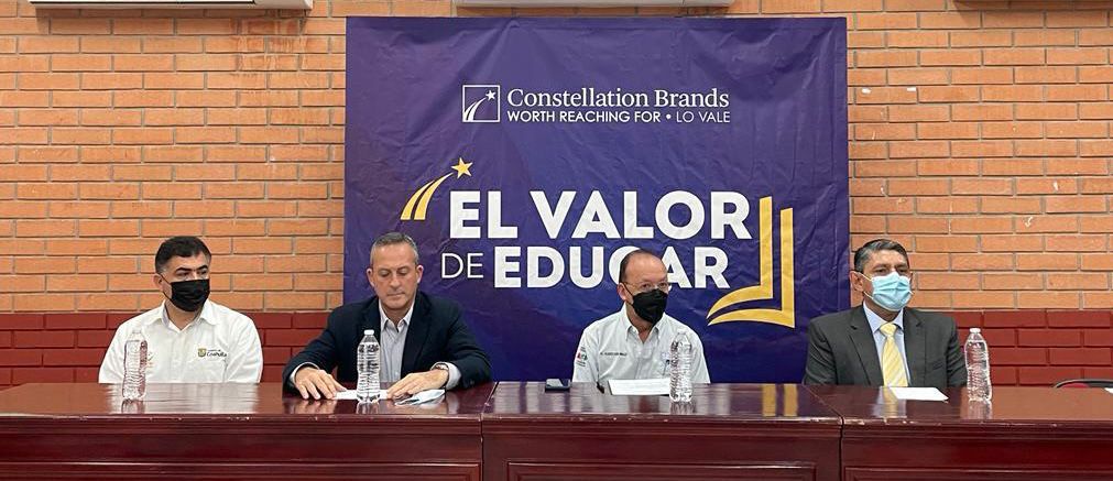 Seguirá colaborando Constellation Brands con obras en las regiones Norte y Cinco Manantiales