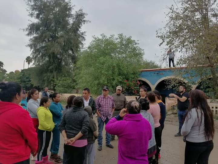 Evacuan ejido Petronilas en Matamoros